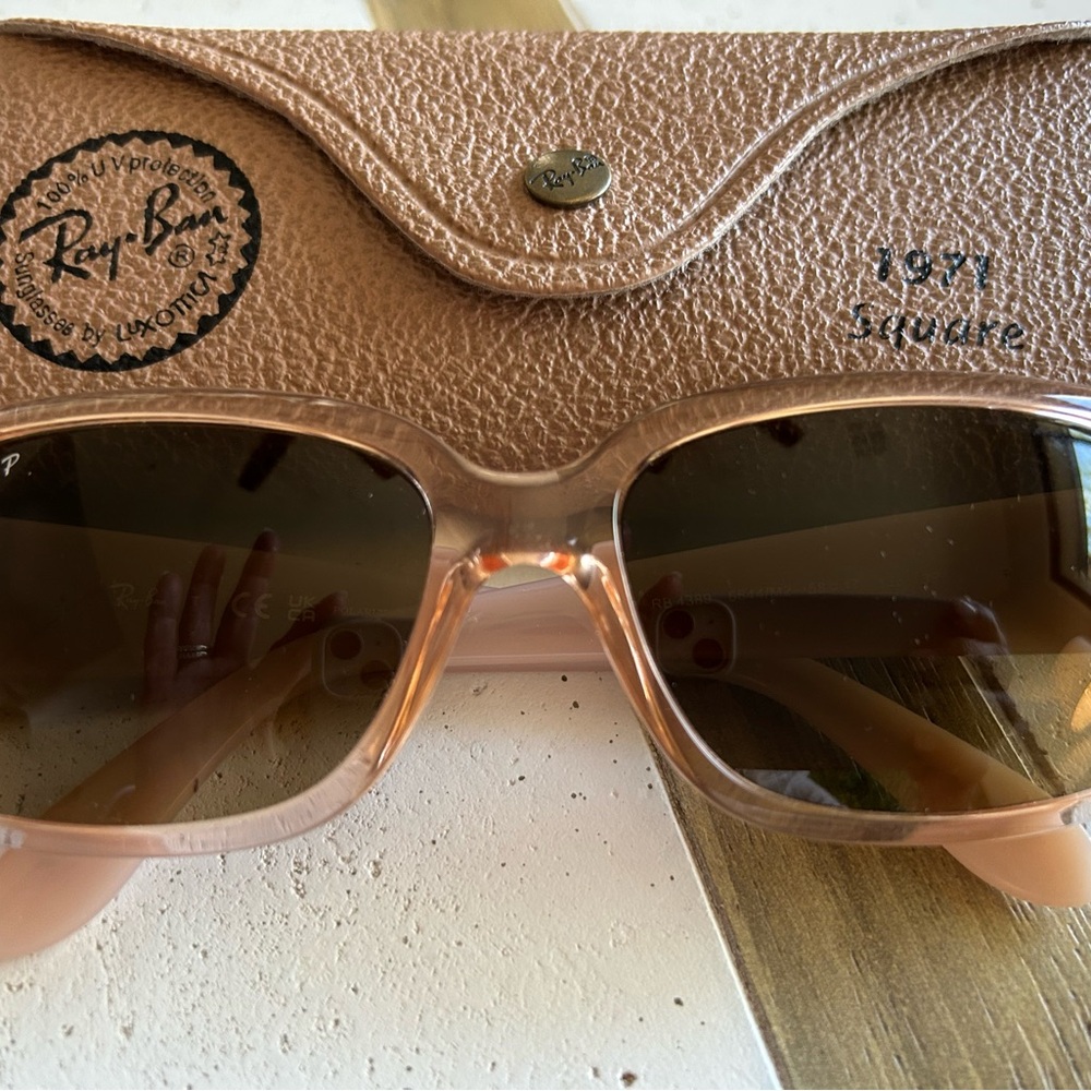Ray-ban 1971 square sunglasses like new